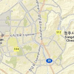 Cheongju-si Street Map