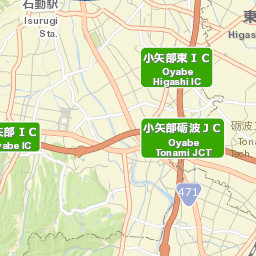 Oyabe Shi Street Map