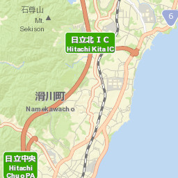 Hitachi Street Map