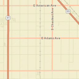 Oleander California Street Map