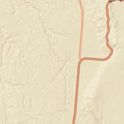 Bitter Springs Arizona Street Map