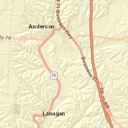 Anderson Street Map