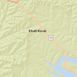 Mark Twain National Forest 25364 Missouri 39 Shell Knob MO Street Map