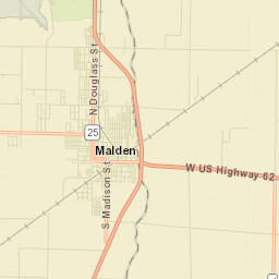 Malden Street Map