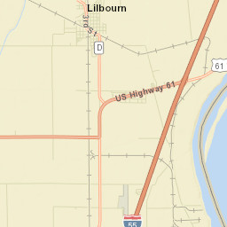 Lilbourn Street Map