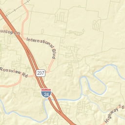 Windermere Tennessee Street Map