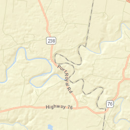 Port Royal Tennessee Street Map