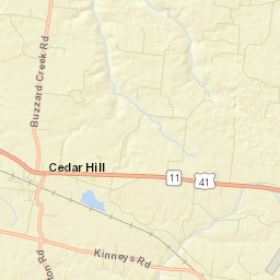 4286 Matthews Road, Cedar Hill, TN 37032 Street Map