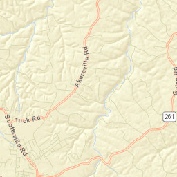 Williams Tennessee Street Map