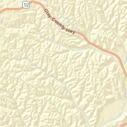 Clay County Street Map