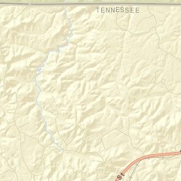 Roberta Tennessee Street Map