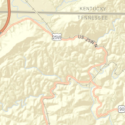 White Oak Tennessee Street Map