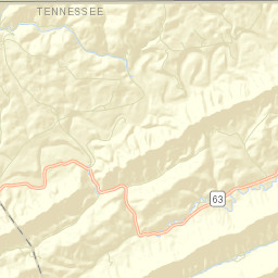 Thompson Mill Tennessee Street Map
