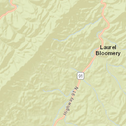 Wills Tennessee Street Map