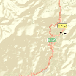 Ojén Street Map