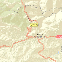Tizi-n-Tleta Street Map