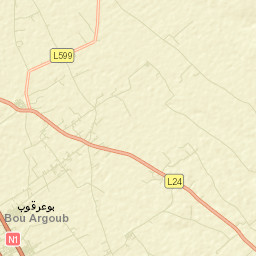 Bou Argoub Street Map