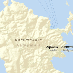 Astypálaia Street Map