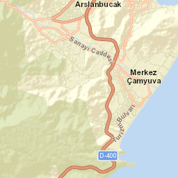 Kemer Street Map