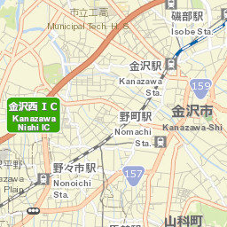Nonoichi Street Map