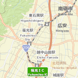 Nanto-shi Street Map