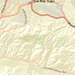 Quail Meadows California Street Map