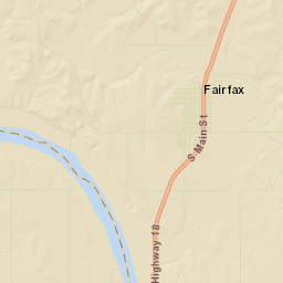 Fairfax Street Map