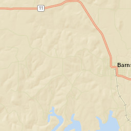 Barnsdall Street Map