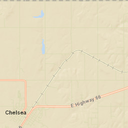 23851-23999 Rte 66 Chelsea OK Street Map