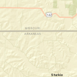 Sturkie Arkansas Street Map