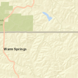Warm Springs Arkansas Street Map