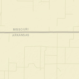 Palatka Arkansas Street Map