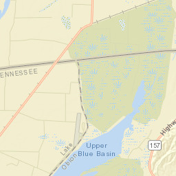 Walnut Log Tennessee Street Map