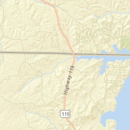 Oak Wood Estates Tennessee Street Map