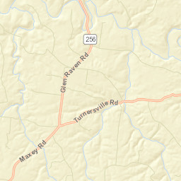 Turnersville Tennessee Street Map