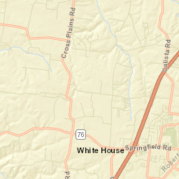 Jernigan Town Tennessee Street Map