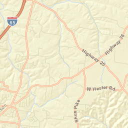 White House Tennessee Street Map