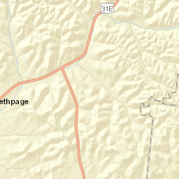 Old Bethpage Tennessee Street Map