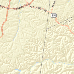 Jenkins Village Tennessee Street Map