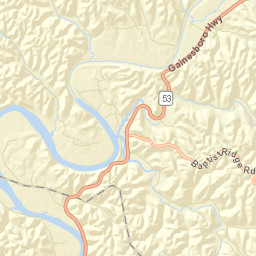 Butlers Landing Tennessee Street Map