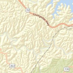 Neely Crossroads Tennessee Street Map