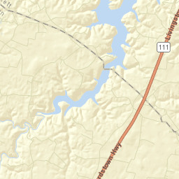 Taylors Crossroads Tennessee Street Map