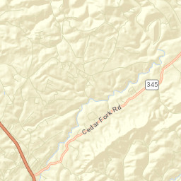 Mason Springs Tennessee Street Map