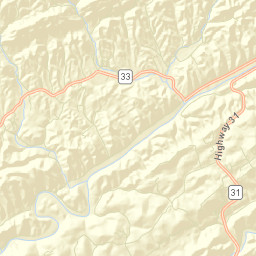 Luther Tennessee Street Map