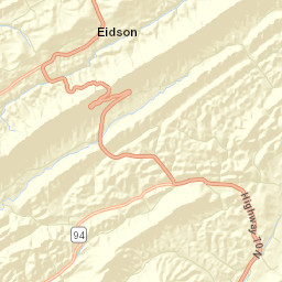 Henard Mill Tennessee Street Map
