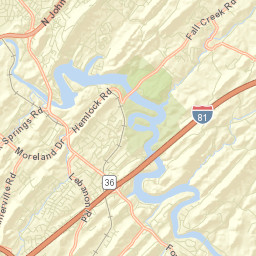 Woodstone Estates Tennessee Street Map