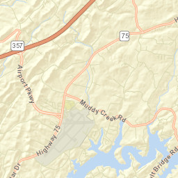 Holston Tennessee Street Map