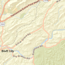 Windy Hill Tennessee Street Map