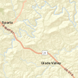Sparta Street Map