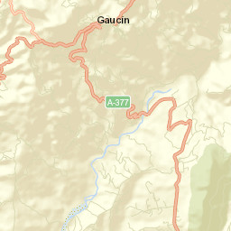 Gaucín Street Map